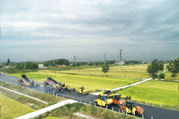 “宿豫346省道建设进展喜人，美好未来尽在眼前”